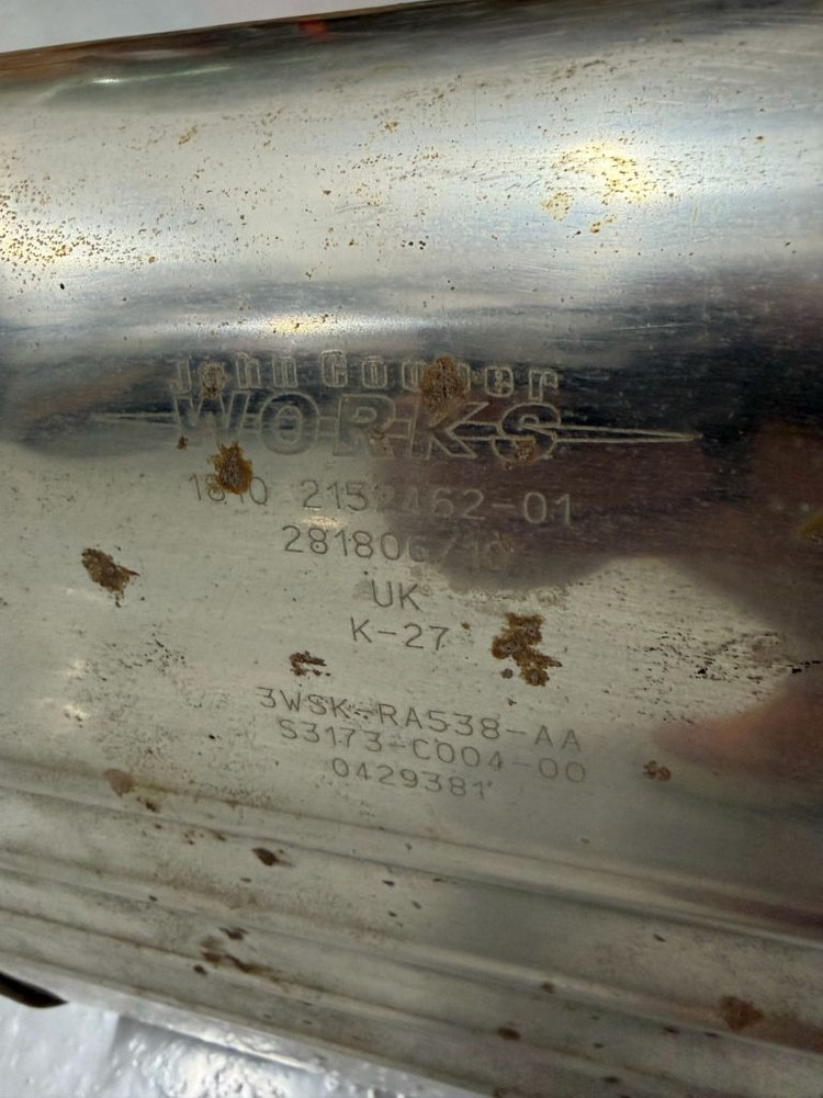 미니쿠퍼 2새대 jcw 정품 배기 이미지