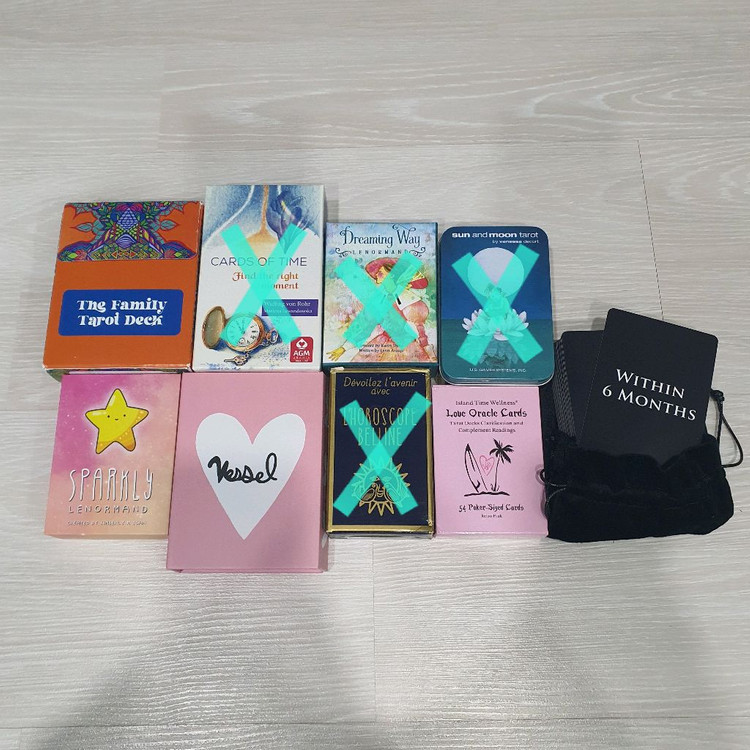 타로카드, 오라클카드, 레노먼드, 메시지카드 등 이미지