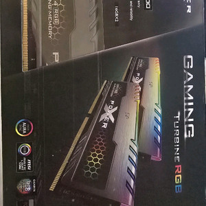 실리콘파워 XPOWER DDR4 3600 RGB 게이밍 메모리 32GB (16GB x 2) 이미지