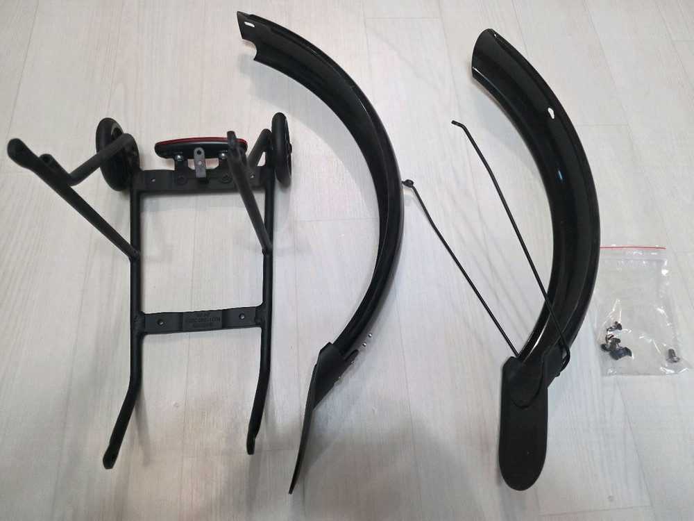 브롬톤G라인 정품 리어랙 + 머드가드 set 이미지