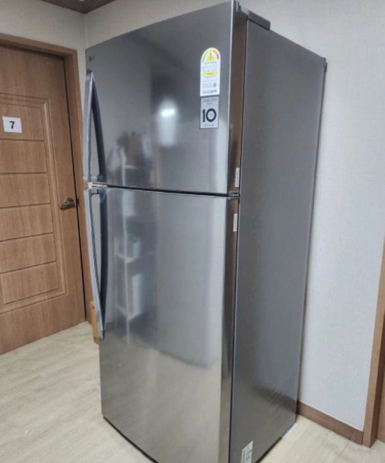 LG 516L 디오스 2도어 양문형 2도어 냉장고b477sm GN-C602HLCU 실버 이미지