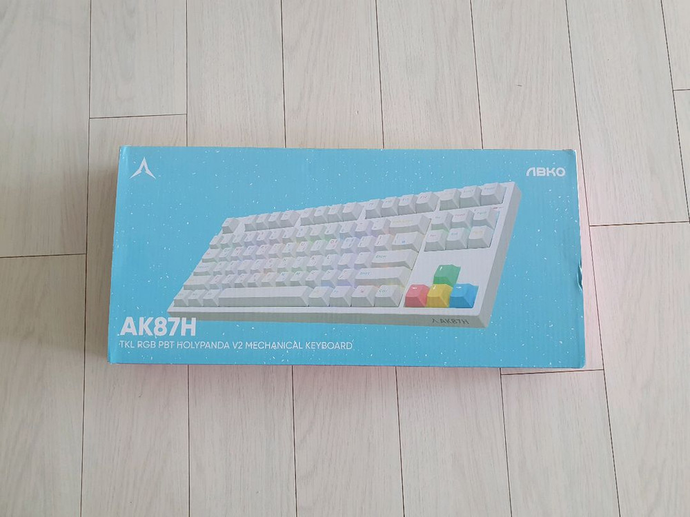 앱코 ak87h 기계식 키보드 홀리판다 스위치 이미지