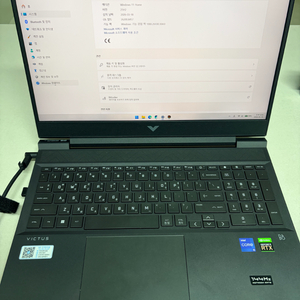 hp 빅터스16 i5 12500 3050ti d5 16g 512g 게이밍노트북 판매 이미지