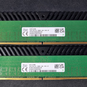 SK하이닉스 DDR5-5600 16GB 2개 + 김둘레 방열판 이미지
