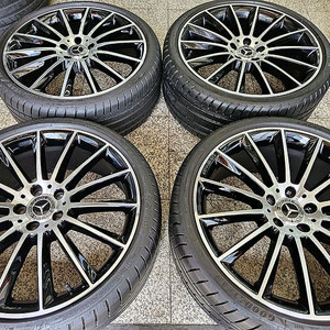 벤츠 W213 E클래스 AMG 마차휠 정품 20인치 휠타이어 세트 이미지