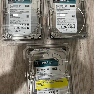 시놀로지 HAT3300 PLUS 6TB HAT3300-6T NAS용 하드디스크 이미지