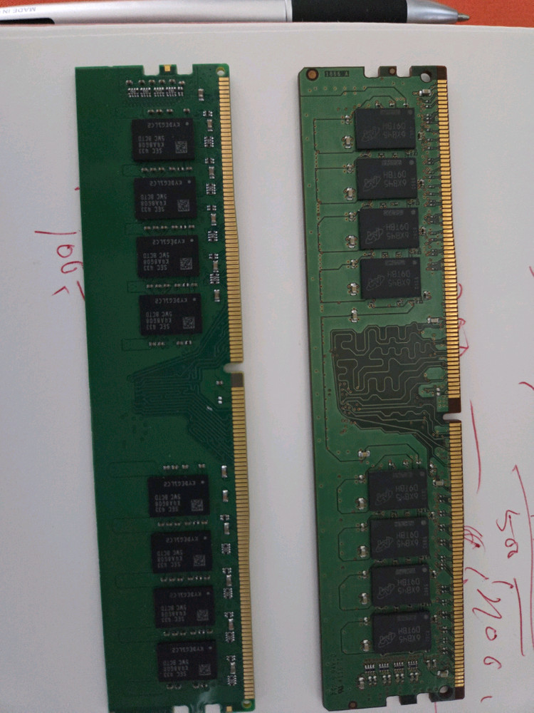 DDR4 메모리 16GB 2개 세트 이미지