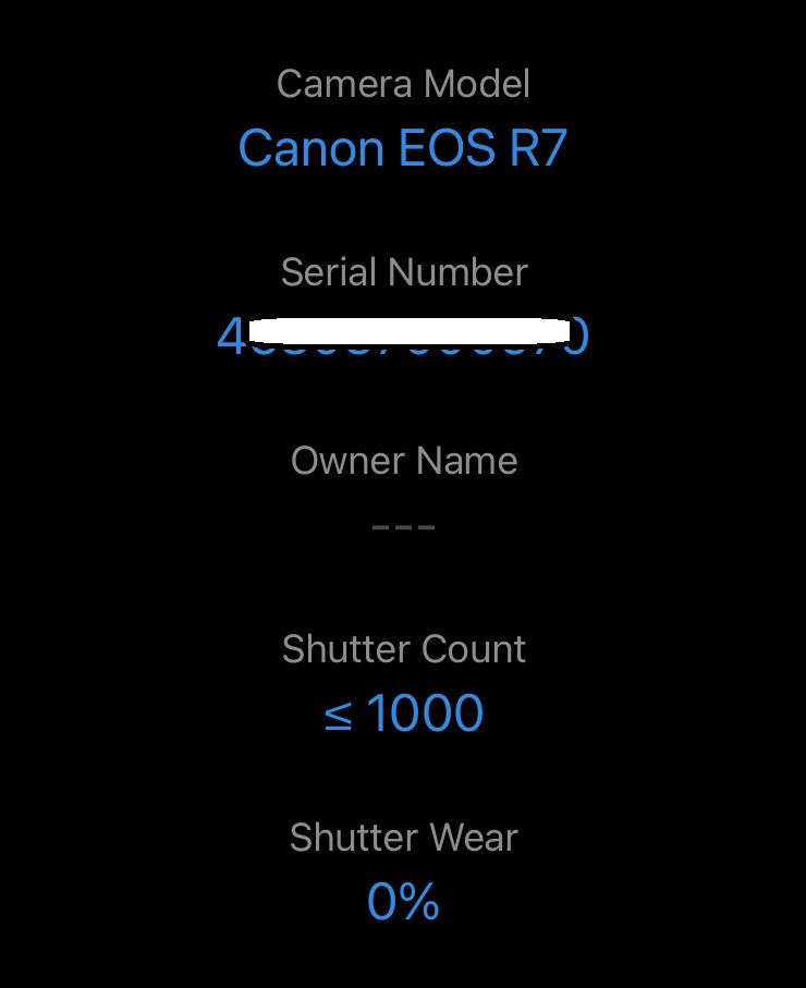 보증남고 컷수적은 캐논 eos r7 판매합니다 이미지