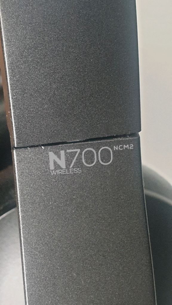 AKG N700 NCM2 무선 노이즈 캔슬링 헤드폰 블랙 이미지