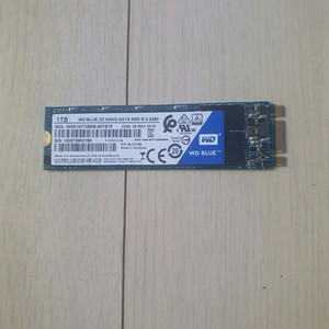 wd blue 1tb m.2 sata ssd 이미지