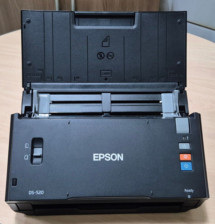 엡손 양면스캐너WorkForce DS-520/ 북스캔/ 문서스캔 이미지