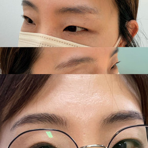 무료 모델 모집중 눈썹 헤어라인 입술 아이화장 이미지
