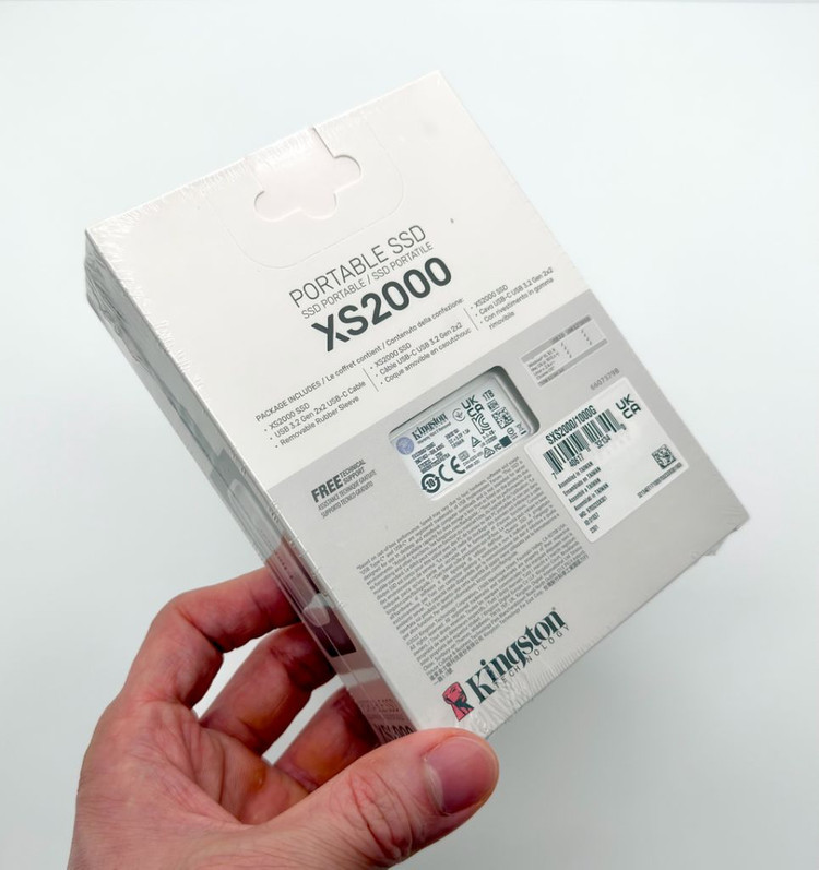 미개봉 킹스턴(Kingston)정품 1TB USB-C 2000MB/s 외장 SSD 이미지