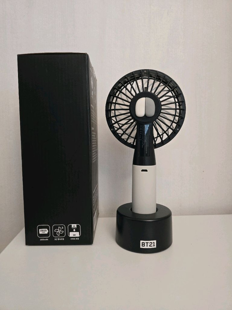 휴대용 손풍기 정상작동 이미지
