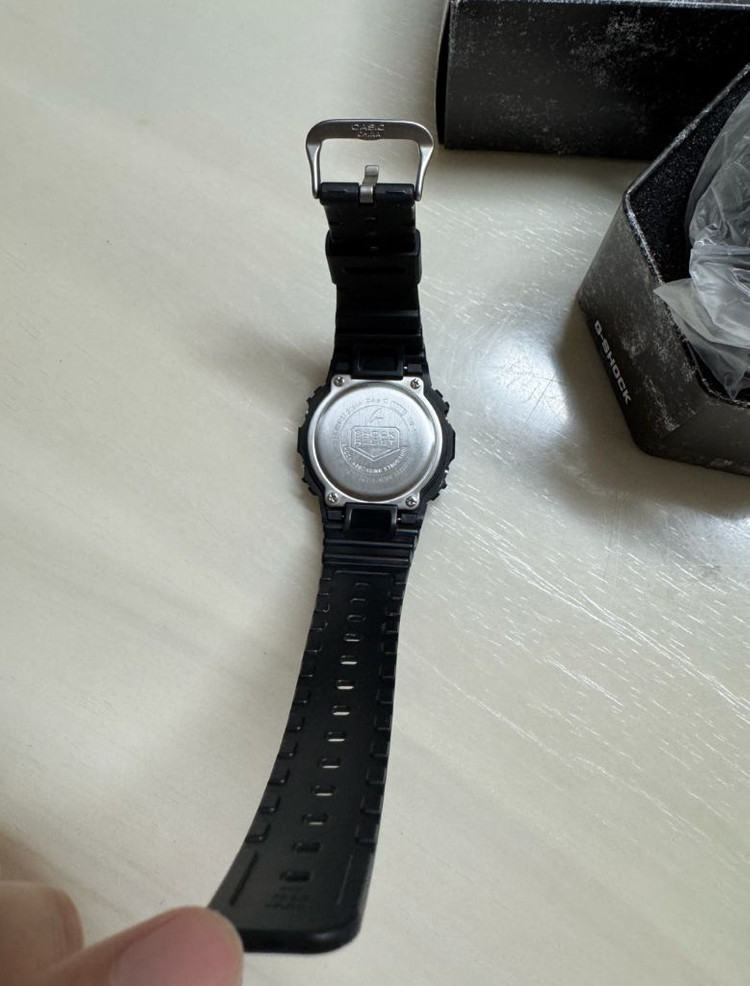 카시오 지샥 DW-5600BB-1 전자손목시계 이미지