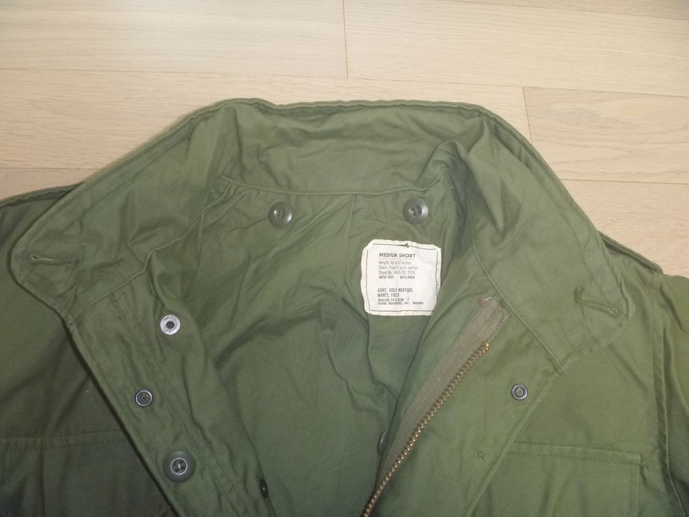 미군 M-65 필드자켓 야상 이미지