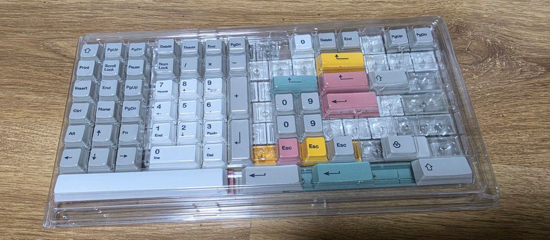 키캡버거 9009 PBT 키캡 염료승화 체리 이미지