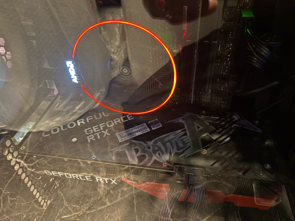 라이젠 9600x + rtx3070 게이밍 PC 본체 이미지