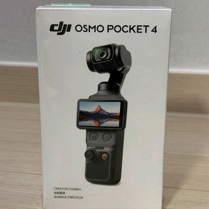 DJI 오즈모 포켓4 크리에이터 콤보 미개봉 이미지
