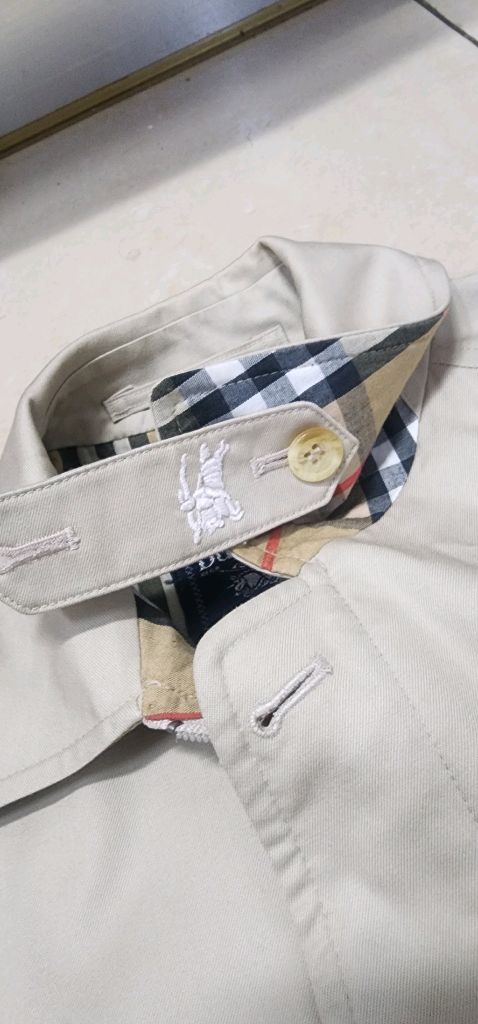 버버리 남자 클래식 점퍼 블루종 95~ 이미지