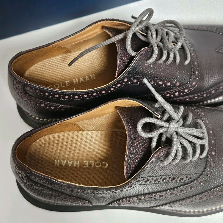 새것 천연가죽 미국 ColeHaan 옥스포드화 이미지