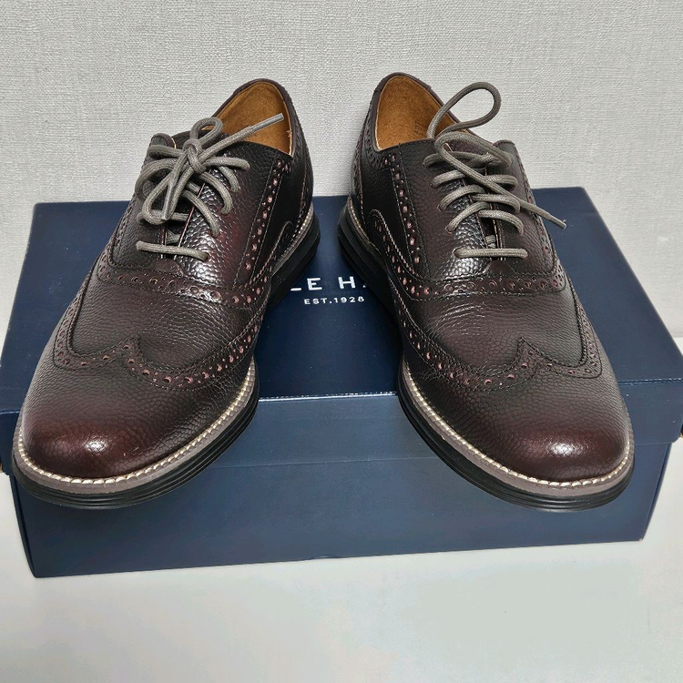새것 천연가죽 미국 ColeHaan 옥스포드화 이미지