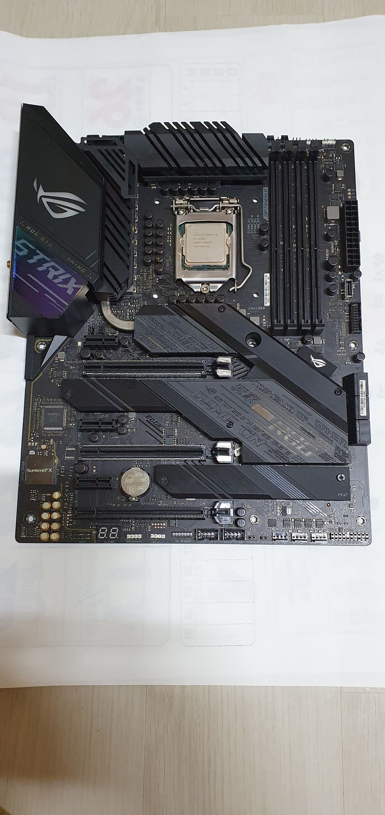 cpu+보드(안테나포함)36만원 이미지