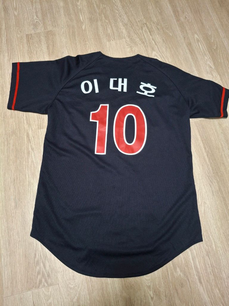 롯데자이언츠 이대호 코어 원정 네이비 95사이즈 유니폼 이미지