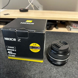 니콘 z40/2se NIKKOR Z 40 f/2 SE 이미지