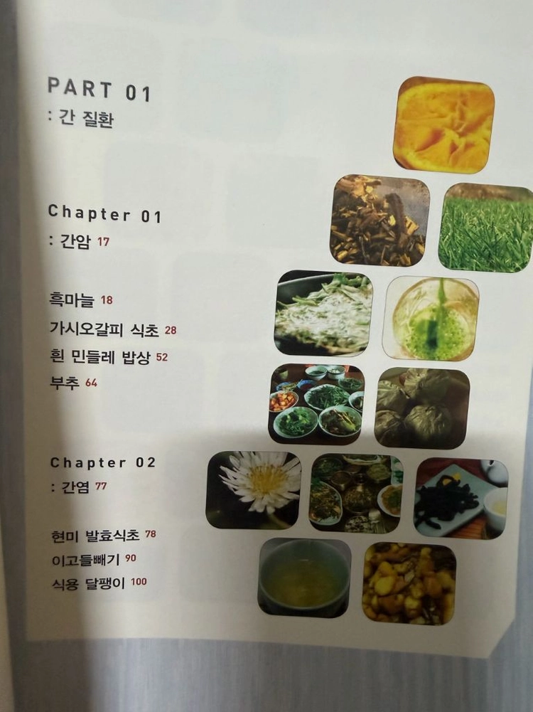 천기수설 요리책 이미지