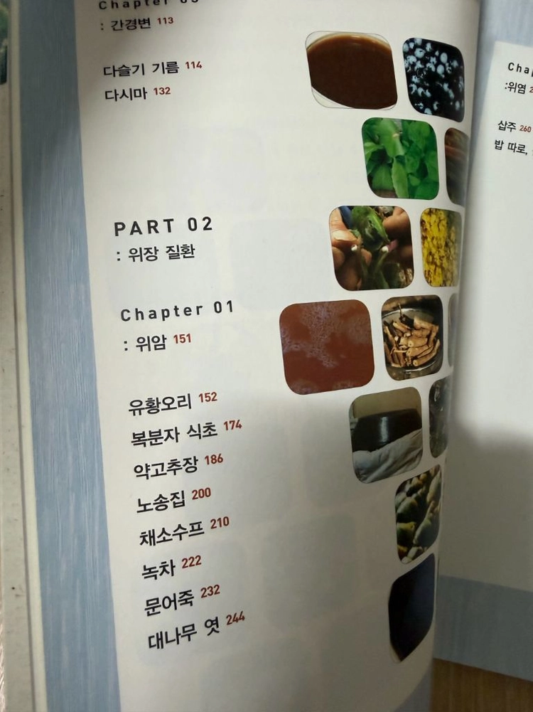 천기수설 요리책 이미지