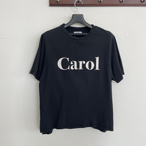 스튜디오톰보이 carol 로고 블랙 반팔 티셔츠 이미지