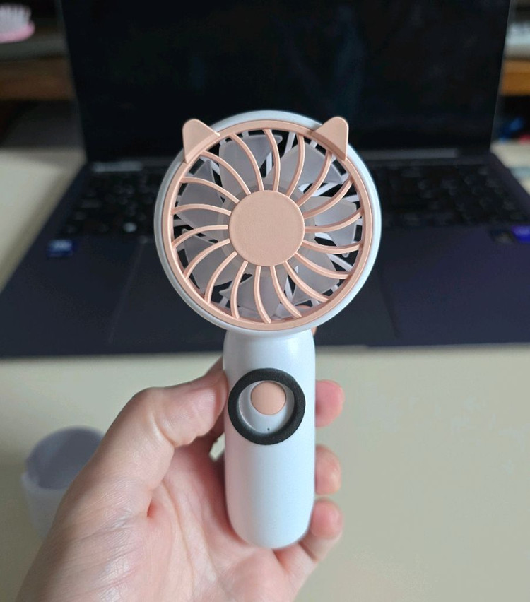 휴대용 손 선풍기 새상품 이미지