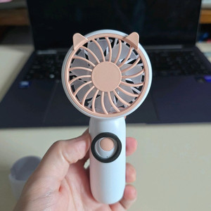 휴대용 손 선풍기 새상품 이미지