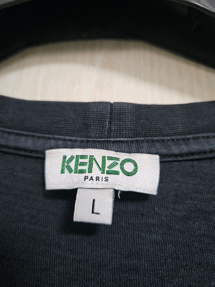 KENZO 겐조 블랙 타이거 반팔 티셔츠L 이미지