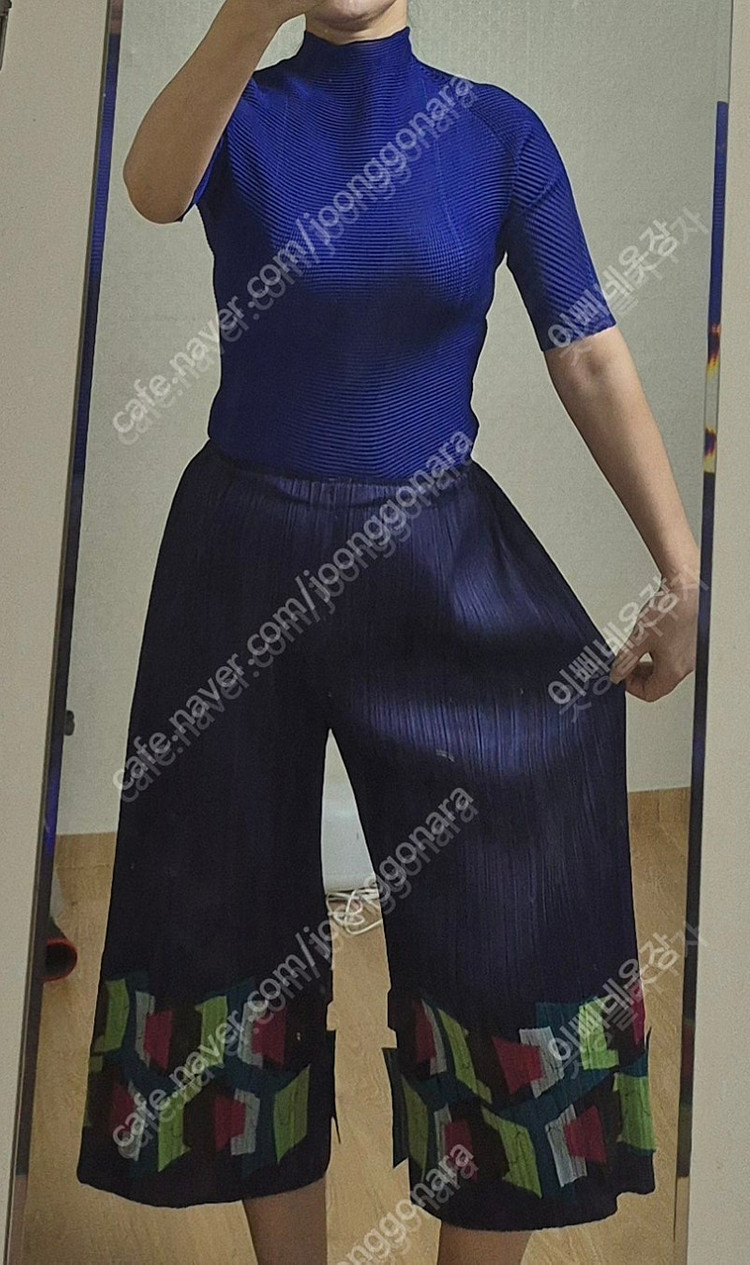 정품 이세이미야케 플리츠플리즈 ISSEYMIYAKE 탑 이미지