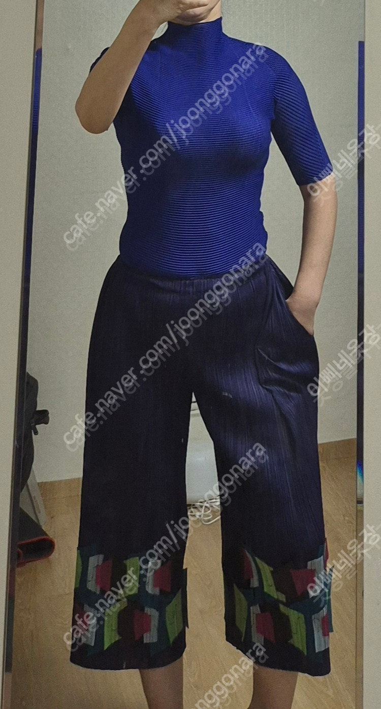 정품 이세이미야케 플리츠플리즈 ISSEYMIYAKE 탑 이미지