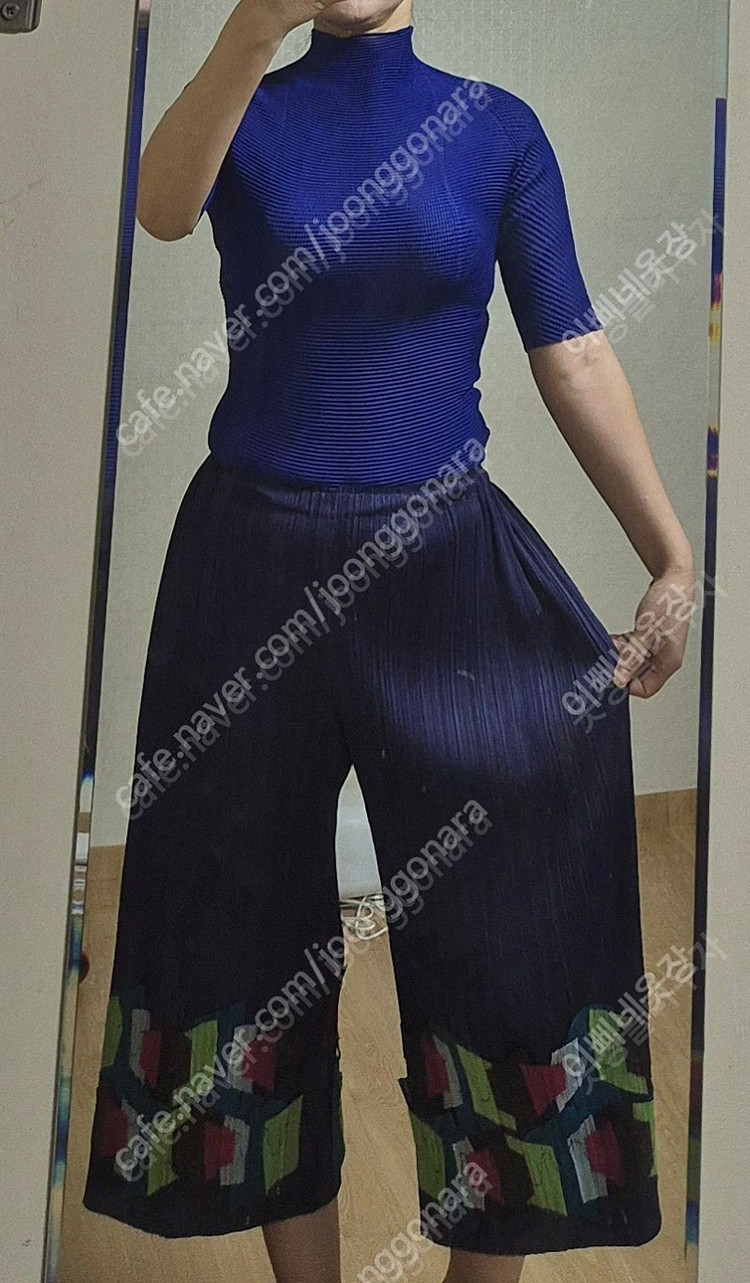 정품 이세이미야케 플리츠플리즈 ISSEYMIYAKE 탑 이미지