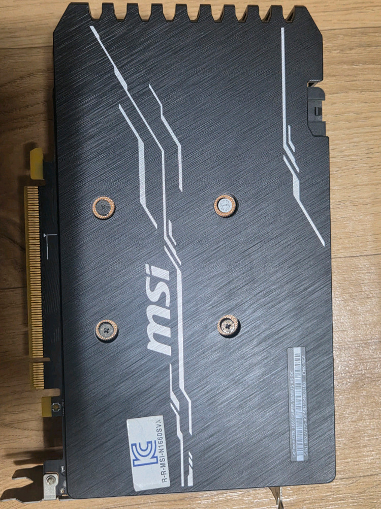 msi gtx1660super 그래픽카드 이미지