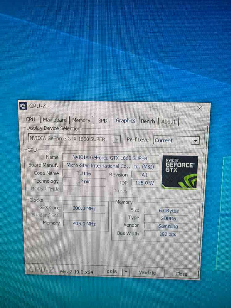 msi gtx1660super 그래픽카드 이미지