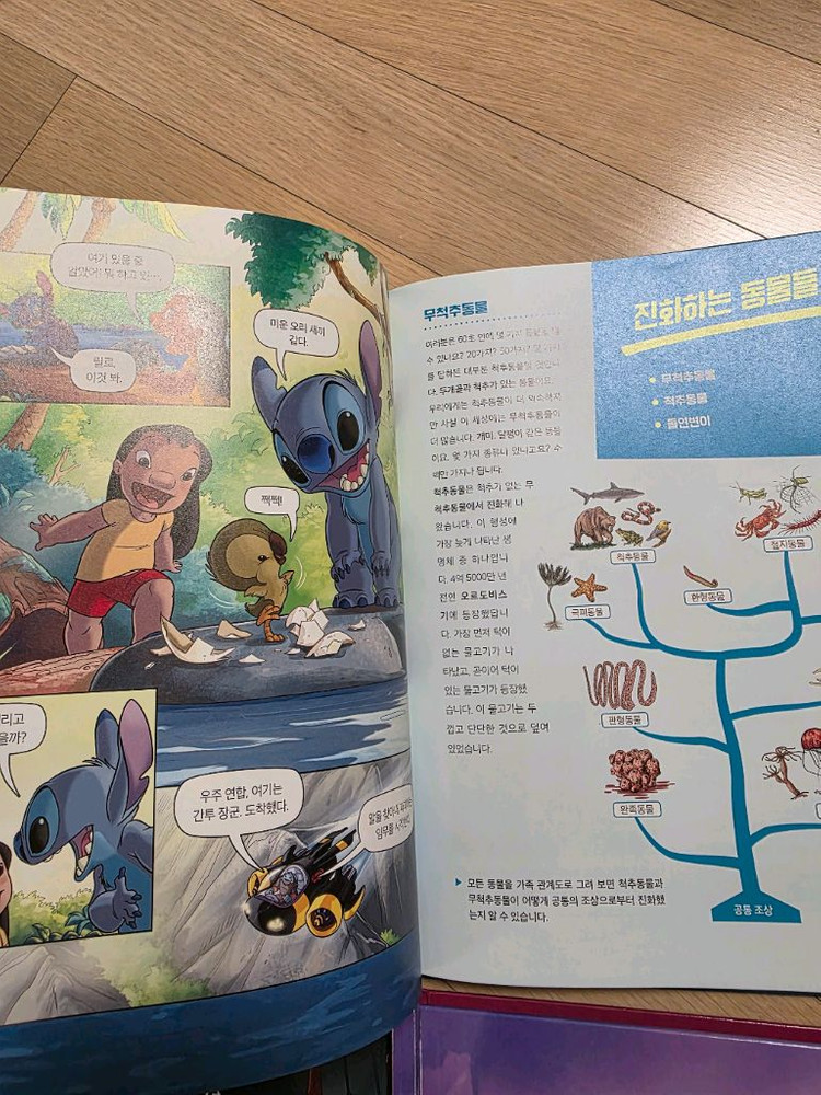 디즈니 과학 대탐험 4권 새책 수준 (1,2,3,6권) 이미지