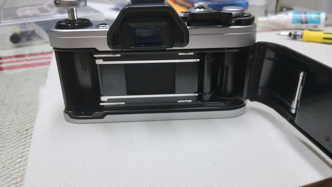 캐논ae-1 필름카메라 + 50mm 렌즈 세트 이미지