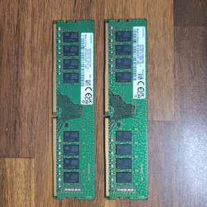 삼성 DDR4 16GB 3200AA 메모리 2개 세트 이미지