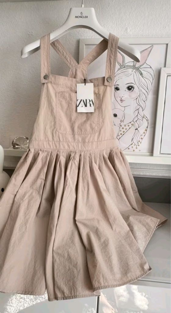 ZARA 자라 베이지 원피스 13-14y (150사이즈가능) 이미지