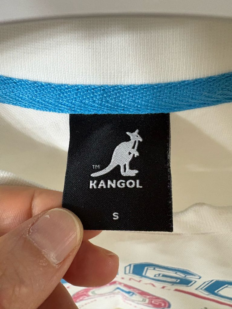 캉골 프린팅 화이트티 이미지
