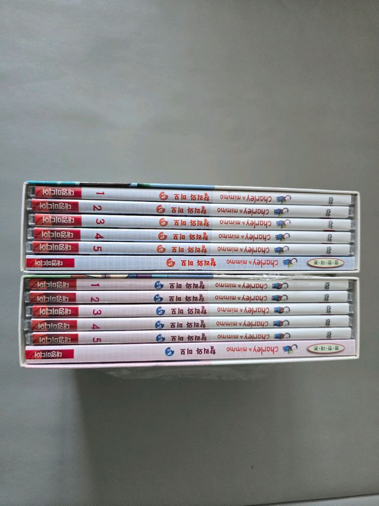 찰리와미모 영어DVD 1.2집+영어대본집 일괄 이미지