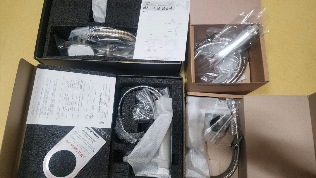 아메리칸스탠다스 수전 무광 유광 수도꼭지 이미지