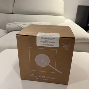 LG 시네빔 큐브 PU600U 4K 빔프로젝터 이미지