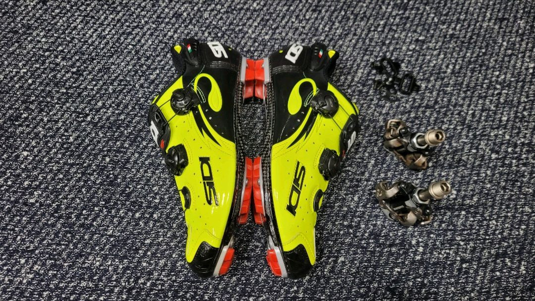 SIDI 시디 카본 MTB 클릿슈즈/시마노 XT 클릿페달 이미지