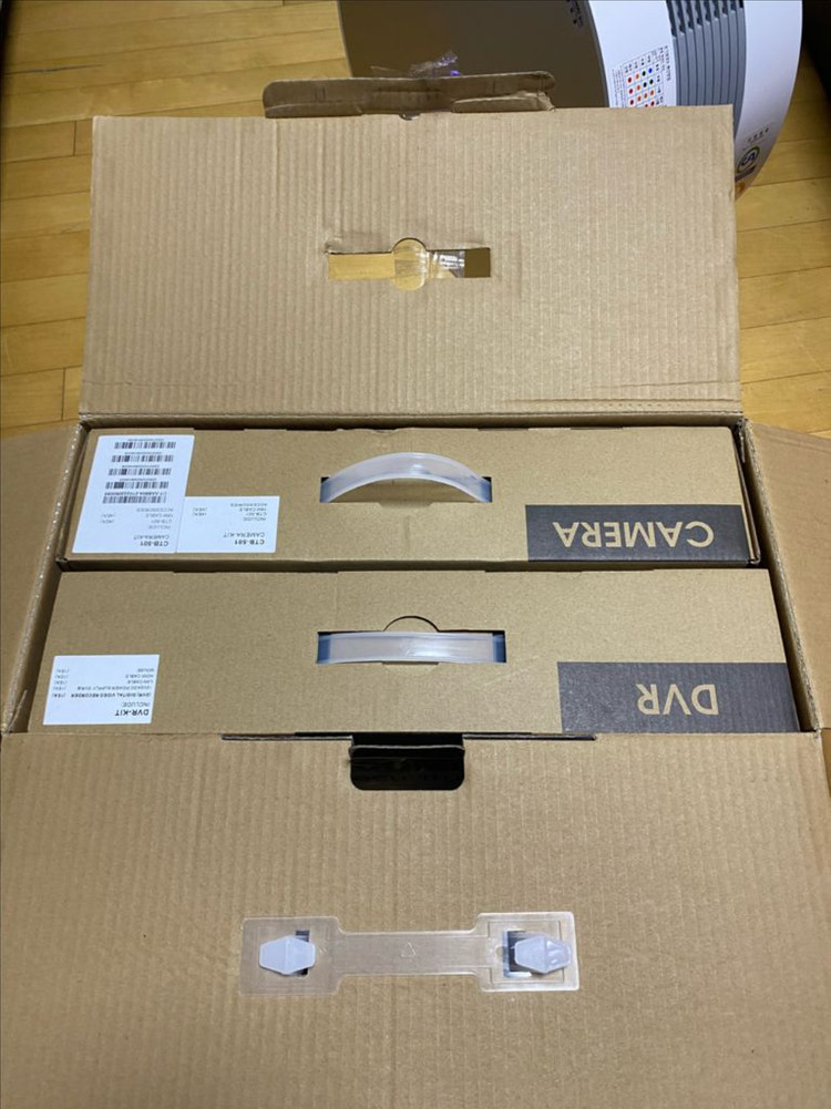 camplus cctv 500만화소 8채널 4카메라 이미지